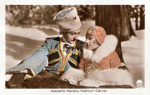 Adolphe Menjou and Kathryn Carver in Service for Ladies (1927)