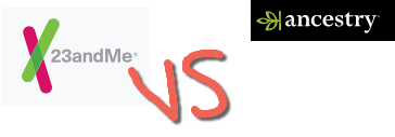AncestryDNA Vs 23andMe