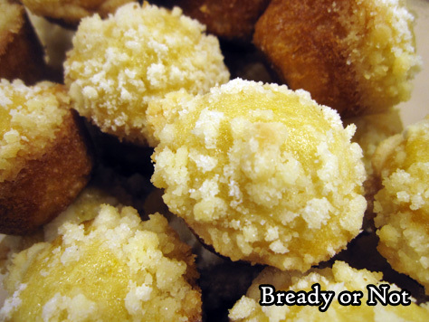 Bready or Not: Lemon Crumb Mini Muffins 