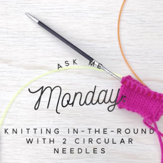 How to Knit in the Round with Two Circulars | Video Tutorial with @iamvickiehowell
