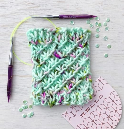 Star Stitch | Knit a Swatch with Vickie Howell and The Knit Show!