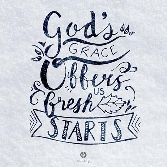 God's grace is how I find 5 ways to a fresh start in the New Year