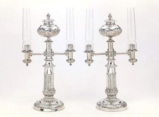 Один из декоративных вариантов Аргандовой лампы.