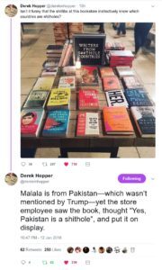 “Right at the moment when I was ready to flush all hope down the toilet, along comes Donald Trump with a comment about shitholes”