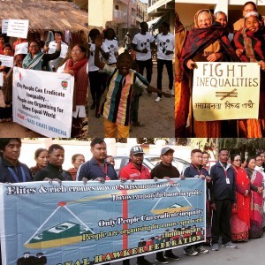 Fight Inequality week of action protests