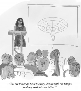 interrupting the lecture