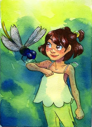 Daniel Smith Essential 6, watercolor illustration