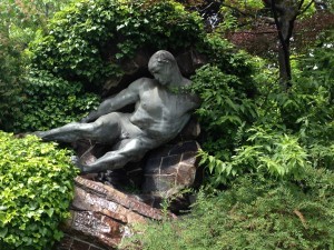 Lounging in Jardin du Luxembourg