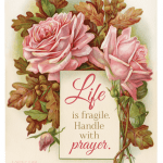 Life is Fragile -- Handle with Prayer