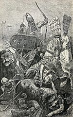Ramesses II at the Battle of Qadesh (Wikipedia)
