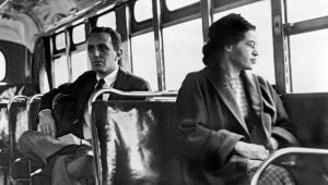 Rosa Parks on the bus