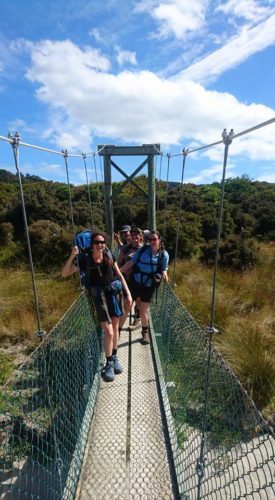 stewart island swing bridge