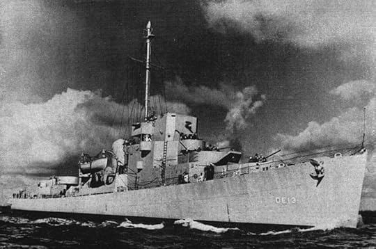 Evarts-class destroyer escort USS Brennan, 1943 (US Navy photo)