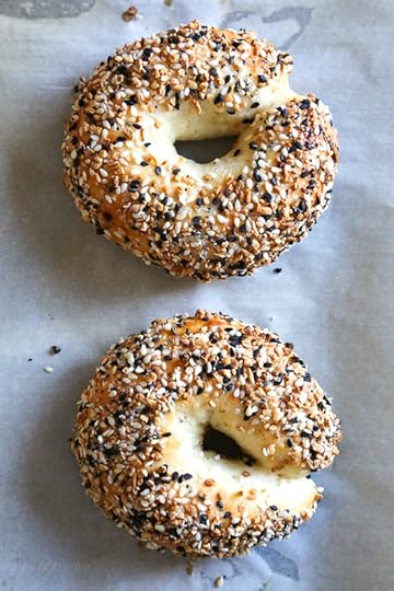This easy homemade bagel recipe is made from scratch with just five (5) ingredients – flour, Greek yogurt, egg white, baking powder and salt! No yeast, no boiling, no fancy mixer. Bake them in the oven or in the air-fryer!