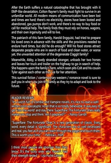 Superflare: The Fortunate Ones front cover