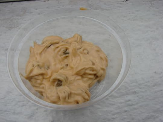 Freshly squeezed and piping room temperature