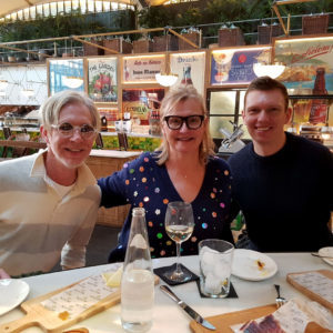 Team Respoke lunch stop while in hot pursuit