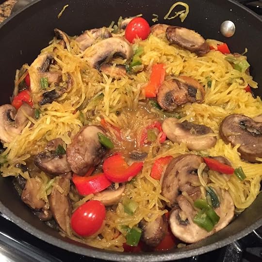 Spaghetti Squash With Mushrooms and More