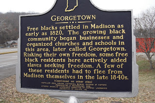 Georgetown historic marker