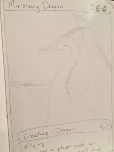 Mirrorwing Dragon sketch