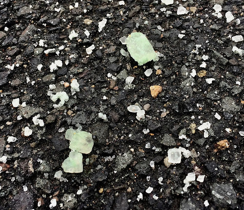 up close with the road salt