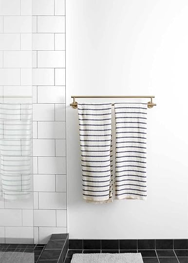 Minimal Masculine Master Bathroom Design from The Fauxmartha