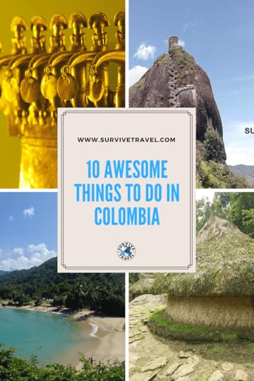 Pin, Awesome Things to do in Colombia, Travel Colombia Cartagena, Travel Colombia Bogota, Travel Colombia Tips, Travel Colombia Posts, Travel Colombia Medellin, Survive Travel