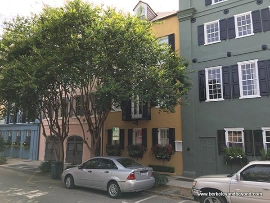 Rainbow Row in Charleston, South Carolina