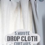 Astonishing Painters Drop Cloth Drapes 91 On Home Designing Inspiration with Painters Drop Cloth Drapes