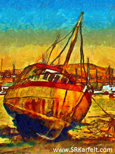 living on a houseboat, travel, writing, S.R. Karfelt