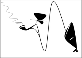 “Smoking is a physical pleasure that reminds us that life is not merely a physical affair”