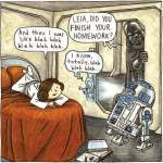 Darth Vader And Son And His Precious Princess - Star Wars