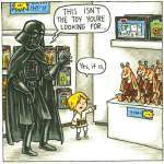 Darth Vader And Son And His Precious Princess - Star Wars