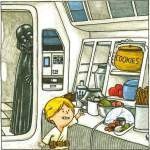 Darth Vader And Son And His Precious Princess - Star Wars