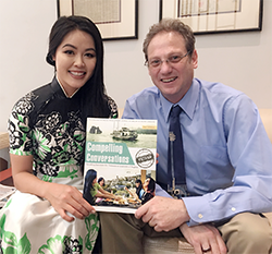 Eric Roth and Teresa Nguyen