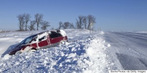 In the ditch