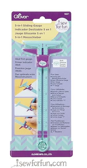 I Sew For Fun 5-in-1 Sliding Gauge by Nancy Zieman