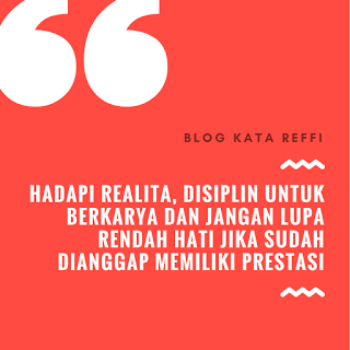 BLOG KATA REFFI