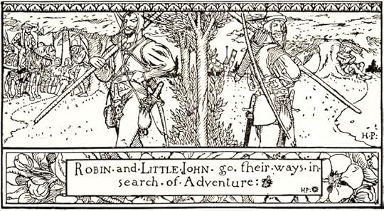 Robin Hood illustration by Howard Pyle