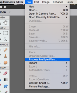 Format picture Books for Kindle: Process multiple images in photoshop