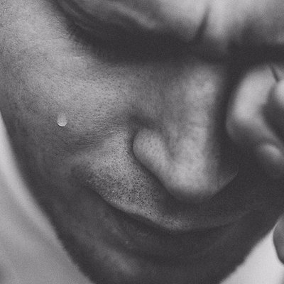 Image result for tears, black and white