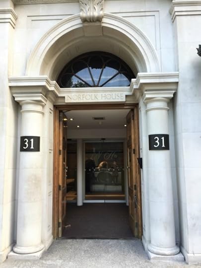 Norfolk House, St. James's Square, London, September 2017 (Photo: Sarah Sundin)