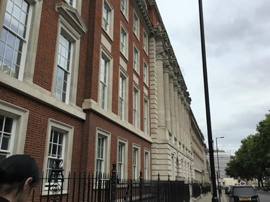 18 Grosvenor Square, London (19 Grosvenor Square was obscured by scaffolding), September 2017 (Photo: Sarah Sundin)