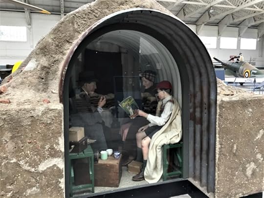 Anderson Shelter, Imperial War Museum Duxford, September 2017 (Photo: Sarah Sundin)