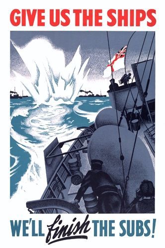 British poster, WWII