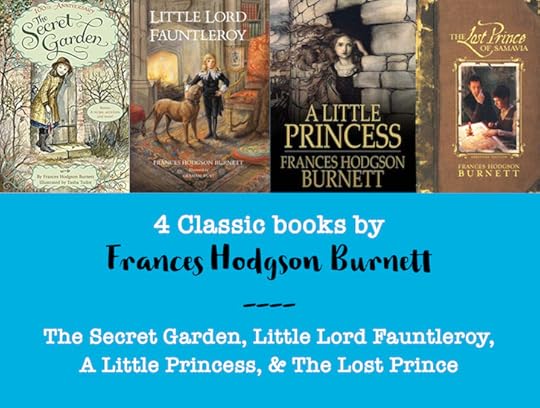 4 classic books by Frances Hodgson Burnett