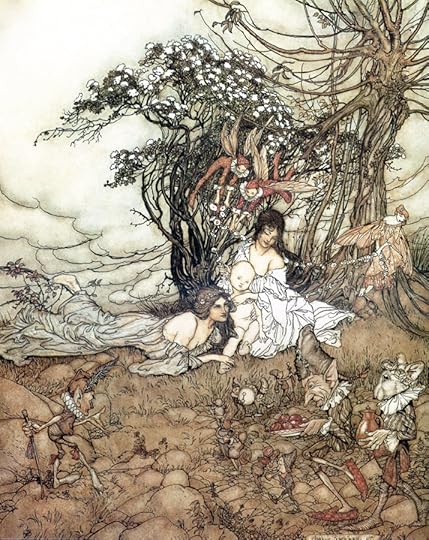 The Changeling by Arthur Rackham