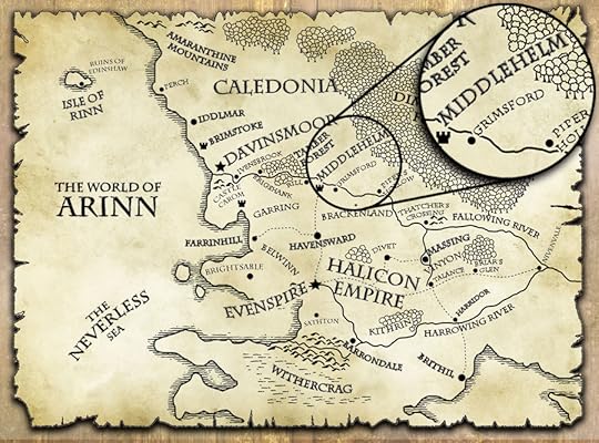 last motley map world of arinn middlehelm