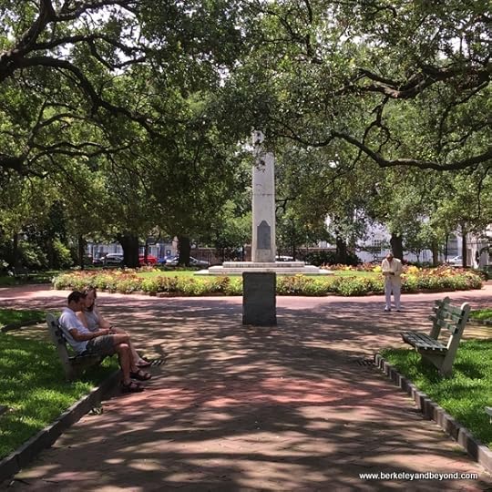 Washington Square park in Charleston, South Carolina
