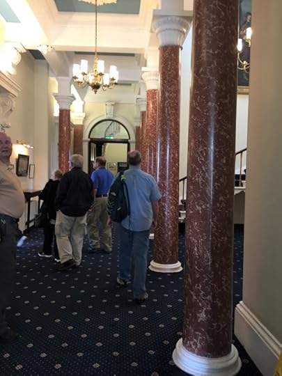 The hall inside Southwick House, England, September 2017 (Photo: Sarah Sundin)